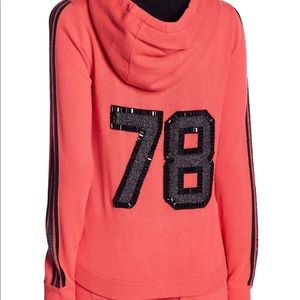NWT JUICY COUTURE ZIP HOODIE CASHMERE